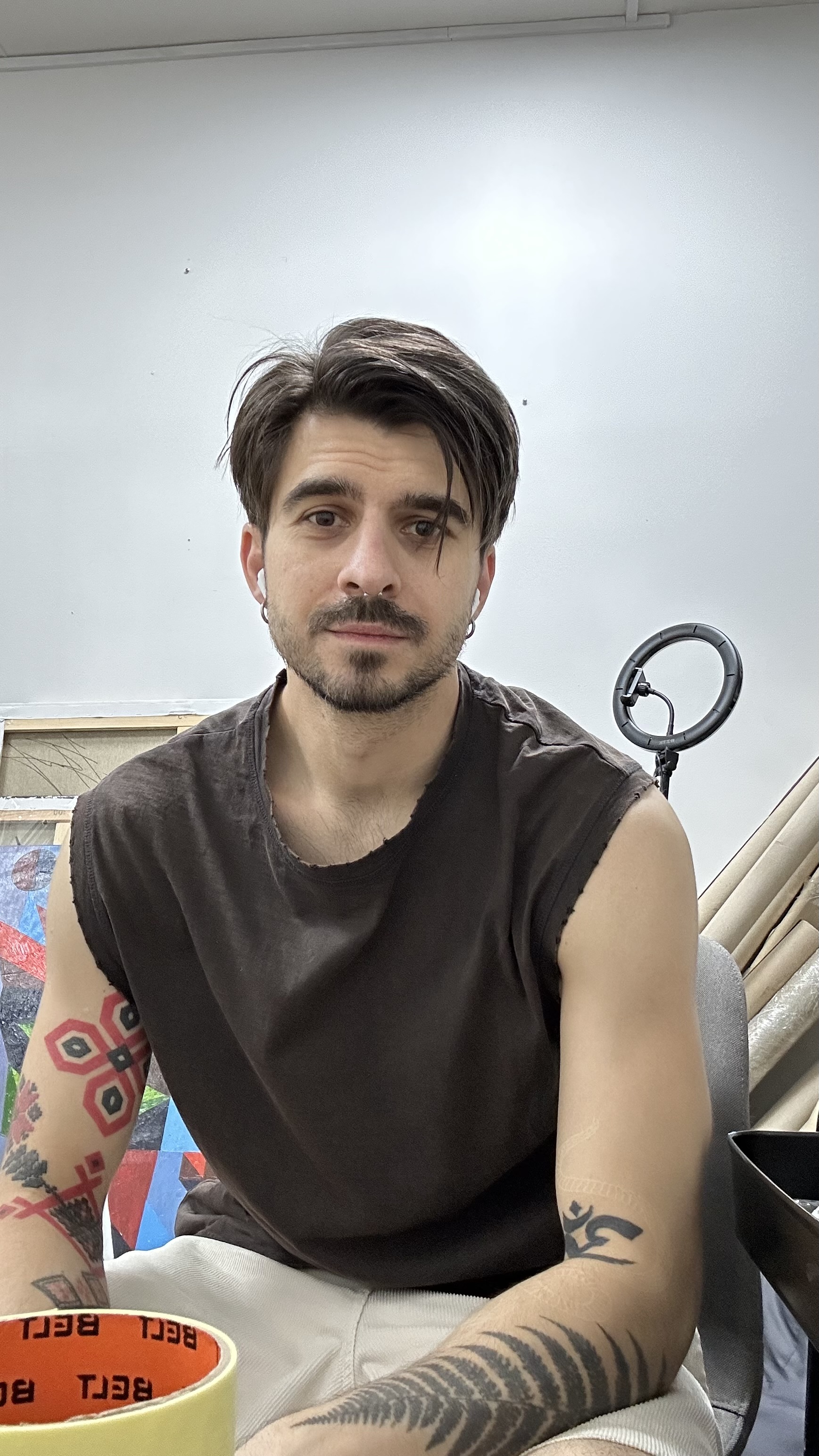 Portrait of Eduard Rybalevskyi, who works in the Artist style (Kyiv, Ukraine) Photo 3 of 5.