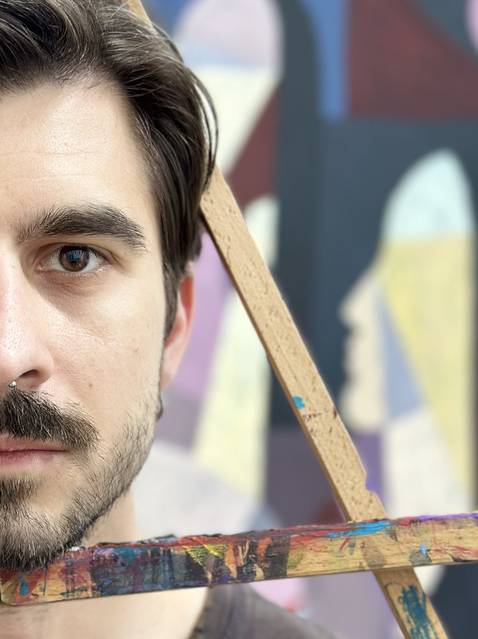 Portrait of Eduard Rybalevskyi, who works in the Artist style (Kyiv, Ukraine) Photo 5 of 5.