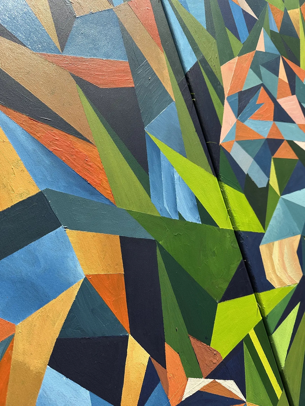 Image of Танок by Eduard Rybalevskyi, size: 160x100, made of Acrylic on canvas, Painting medium, from Kyiv Photo 4 of 6.
