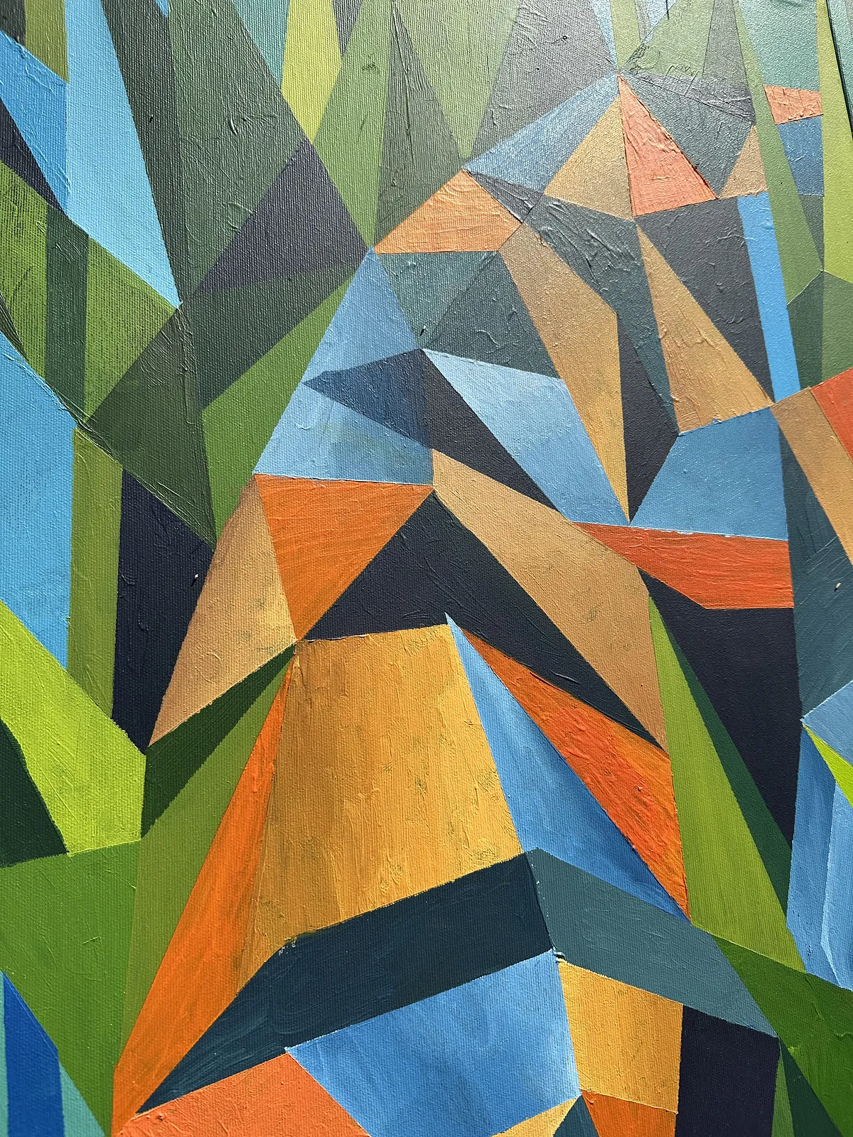 Image of Танок by Eduard Rybalevskyi, size: 160x100, made of Acrylic on canvas, Painting medium, from Kyiv Photo 6 of 6.